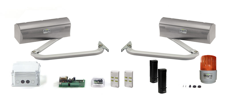 kit automatisme à  bras 230V diagral by adyx - delta diag09mpf