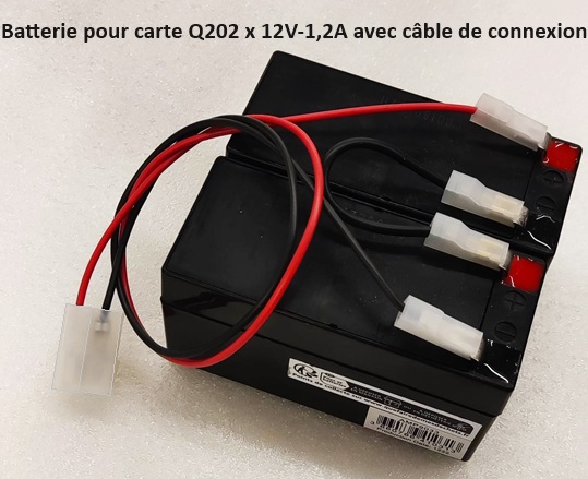 Batterie de secours pour coffret GGP-Q20