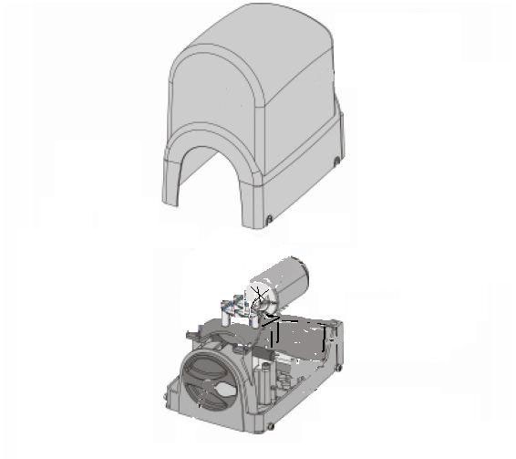 moteur pour motorisation ADYX ORION, COMPAS, 391, sans carte